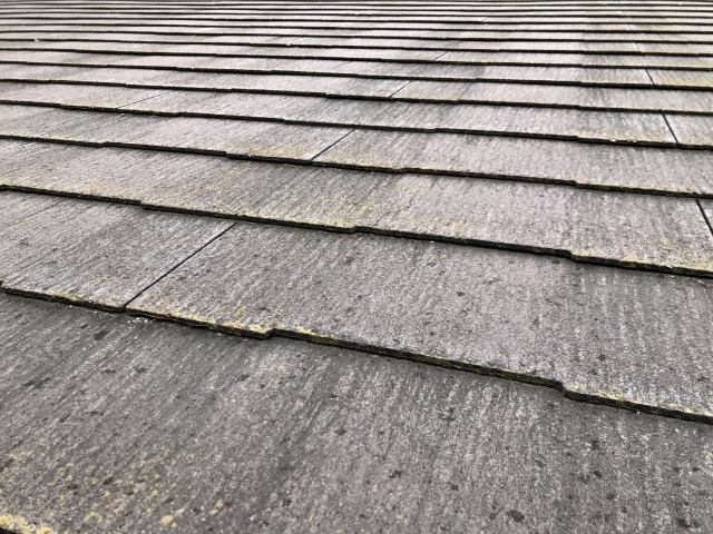屋根色あせ